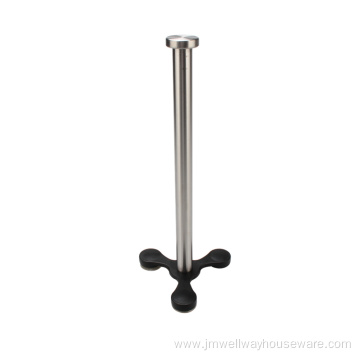 Satinless Steel Paper towel holder with chuck